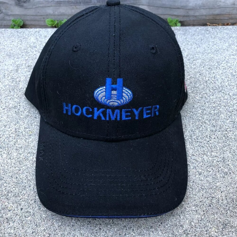 THE MAX HAT Hockmeyer Equipment Baseball Hat Men's Black Adjustable Cap​​​
